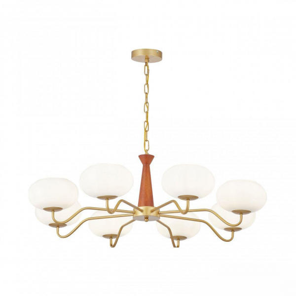 Подвесная люстра Arte Milano Napoli 310166/D900/8 BS/WD Подвесная люстра Arte Milano Napoli 310166/D900/8 BS/WD