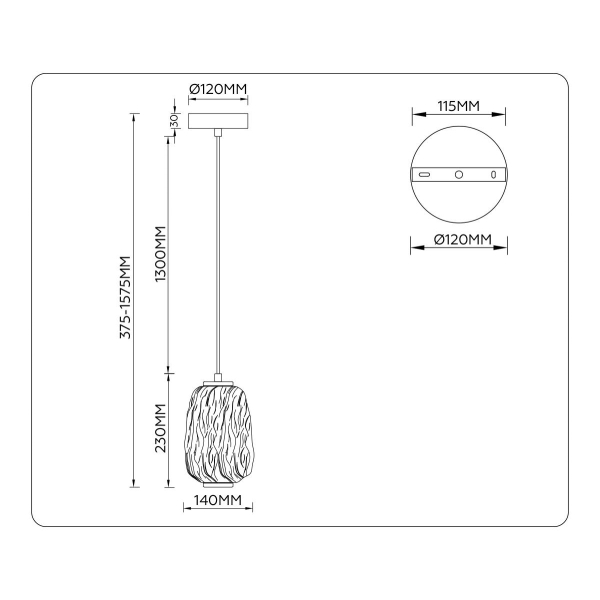 Люстра Ambrella Light HIGH LIGHT LH30101