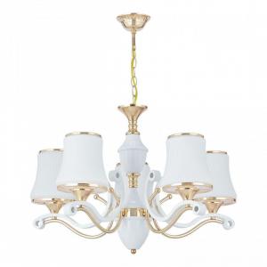 Подвесная люстра Arte Milano Florentia-3987 303987/5 Wh/Gd