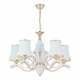 Подвесная люстра Arte Milano Florentia-3987 303987/5 Wh/Gd