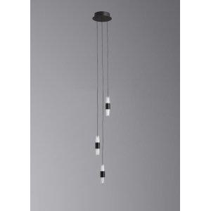 Люстра подвесная Alfa Light F3024-49 BLACK