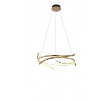 Люстра подвесная Alfa Light F0424-09 600mm rose gold