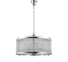 Подвесная люстра Crystal Lux Tadeo SP6 D600 Chrome/Transparente