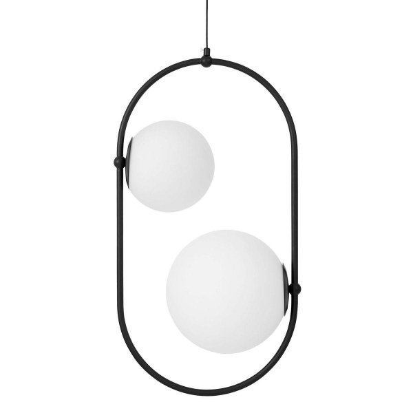 Подвесная люстра Lumina Deco Panari LDP 1210-2 BK Подвесная люстра Lumina Deco Panari LDP 1210-2 BK