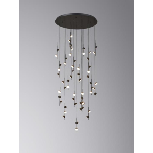 Люстра подвесная Alfa Light F3024-16 BLACK