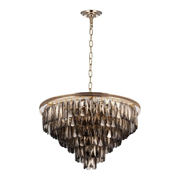 Подвесная люстра Lumina Deco Chici LDP 6002-600 GD+GY Подвесная люстра Lumina Deco Chici LDP 6002-600 GD+GY