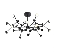 Люстра подвесная Alfa Light F3024-06 BLACK