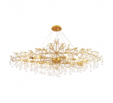 Подвесная люстра Crystal Lux REINA V2 SP12 L1500 GOLD PEARL