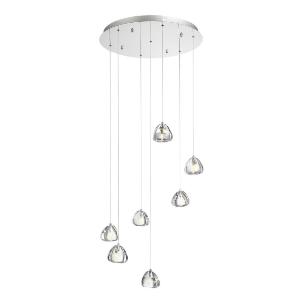 Подвесная светодиодная люстра ST Luce Waterfall SL6017.101.07 Подвесная светодиодная люстра ST Luce Waterfall SL6017.101.07
