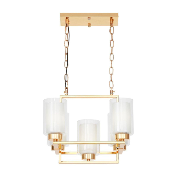 Подвесная люстра Lumina Deco Lino LDP 1239-5 F.GD Подвесная люстра Lumina Deco Lino LDP 1239-5 F.GD