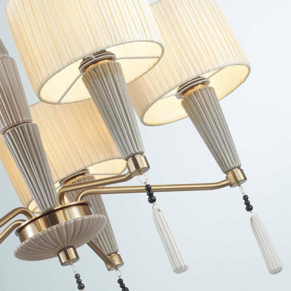 Подвесная люстра Odeon Light Exclusive Latte 5403/5 Подвесная люстра Odeon Light Exclusive Latte 5403/5