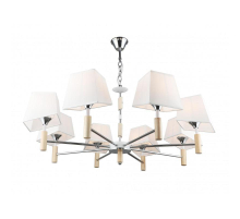 Подвесная люстра IMEX MD.4221-8-P-CH+WH