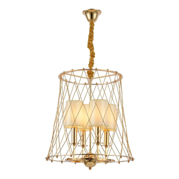 Подвесная люстра Lumina Deco Berton LDP 8013-4 F.GD Подвесная люстра Lumina Deco Berton LDP 8013-4 F.GD