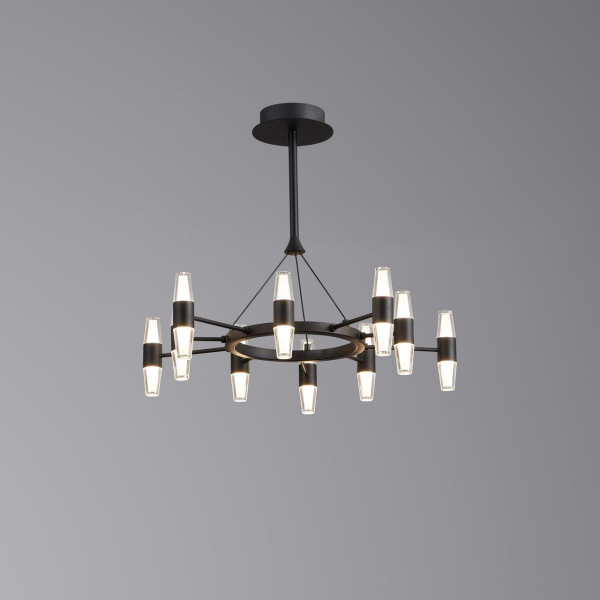 Люстра подвесная Alfa Light F3024-58 BLACK Люстра подвесная Alfa Light F3024-58 BLACK