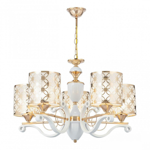Подвесная люстра Arte Milano Florentia-3097 303097/5 Wh/Gd