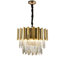 Подвесная люстра Natali Kovaltseva Delta II 81449/8C Gold