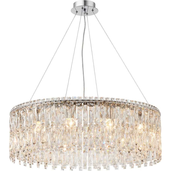 Люстра подвесная хрустальная 2173/09/12P Stilfort, серия Santorini