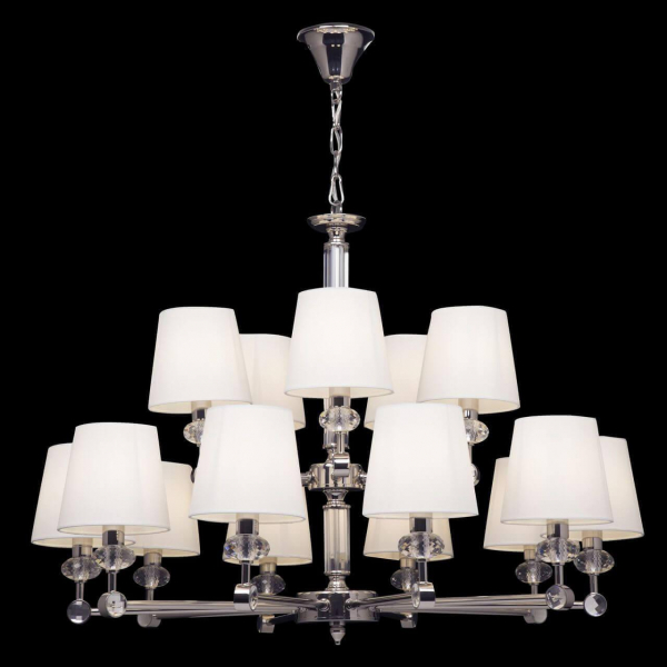 Подвесная люстра Maytoni Riverside MOD018PL-15CH Подвесная люстра Maytoni Riverside MOD018PL-15CH