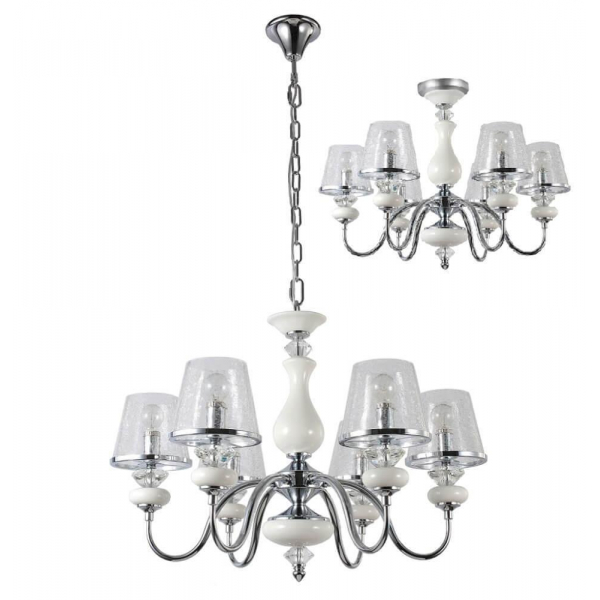Подвесная люстра Crystal Lux Betis SP-PL6 Подвесная люстра Crystal Lux Betis SP-PL6