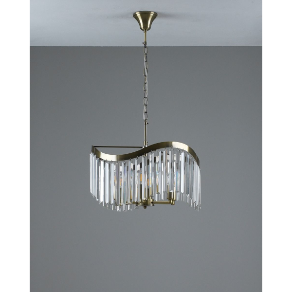 Подвесная люстра Moderli Wave V10767-6P