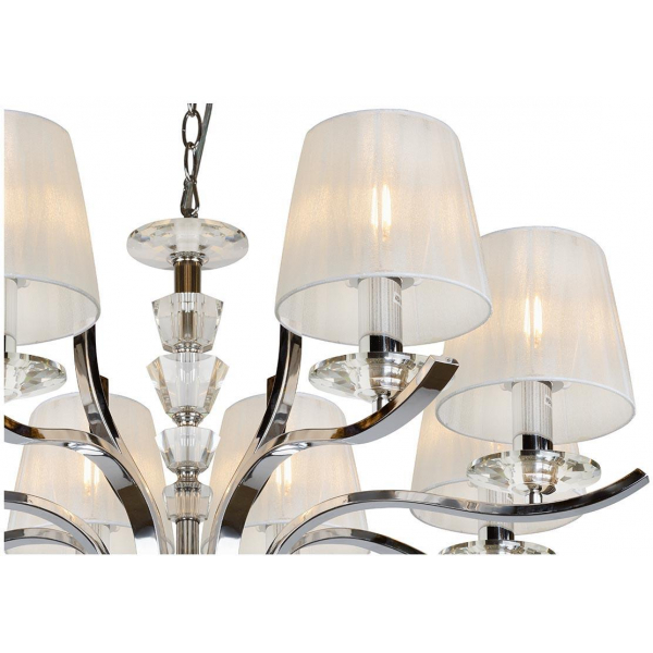 Подвесная люстра iLamp Omega RM5231/8CR Подвесная люстра iLamp Omega RM5231/8CR