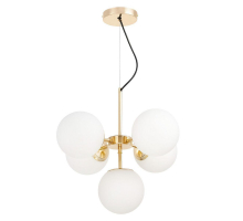 Подвесная люстра Lumina Deco Stelvio LDP 6041-5 GD