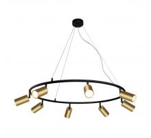 Подвесная люстра Crystal Lux CLT 015C8 D800 BL-GO