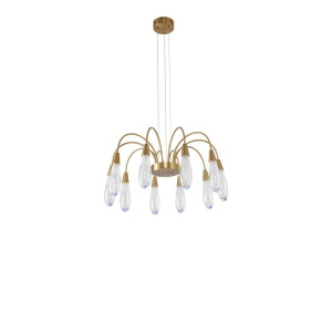 Люстра подвесная Alfa Light F4224-05 D600*H1100MM L10 lights