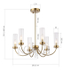 Подвесная люстра ST Luce Illumia SL1400.303.06