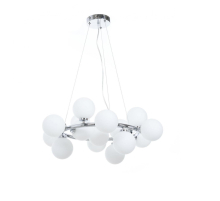 Подвесная люстра Lumina Deco Marsiada LDP 6033-15 CHR