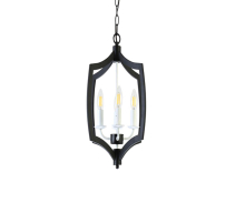 Подвесная люстра Elvan LU-61000/4-E14-Bk