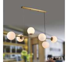 Подвесная люстра iLamp Golden 9136P/6 GL-WH