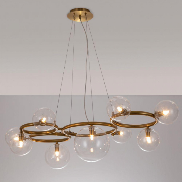 Подвесная люстра Arte Lamp Albus A7780SP-9AB Подвесная люстра Arte Lamp Albus A7780SP-9AB