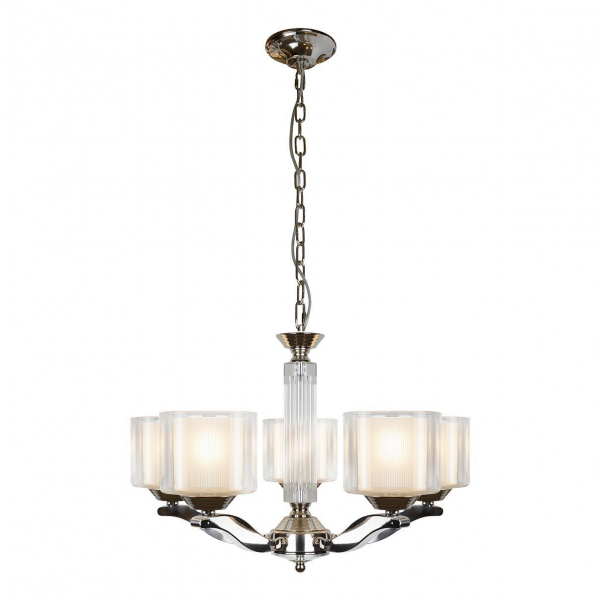 Подвесная люстра iLamp Simple 88265/5 CR Подвесная люстра iLamp Simple 88265/5 CR