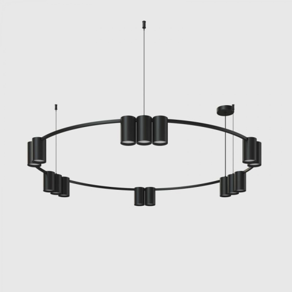 Подвесная люстра Denkirs Orbit DK4067-BK Подвесная люстра Denkirs Orbit DK4067-BK
