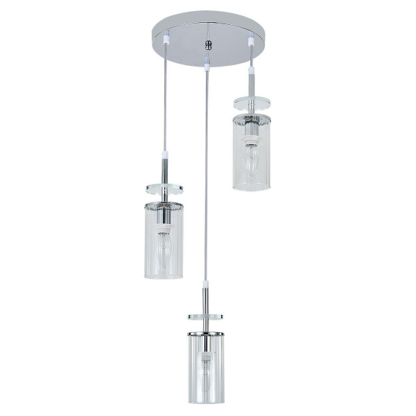Подвесная люстра Escada Avolto 10191/3 Chrome Подвесная люстра Escada Avolto 10191/3 Chrome