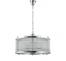 Подвесная люстра Crystal Lux Tadeo SP6 D600 Chrome/Transparente