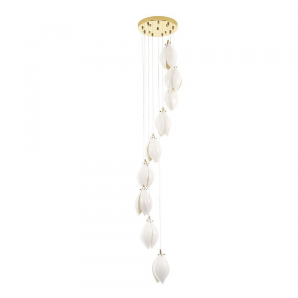 Подвесная люстра Crystal Lux Flowers SP9 Подвесная люстра Crystal Lux Flowers SP9