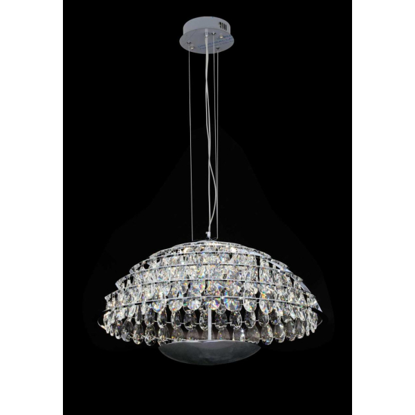 Люстра подвесная Alfa Light F4024-20 600mm CH LED