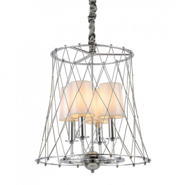 Подвесная люстра Lumina Deco Berton LDP 8013-4 CHR Подвесная люстра Lumina Deco Berton LDP 8013-4 CHR