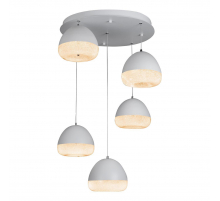 Подвесная светодиодная люстра iLedex Flake Wld8885-5Y WH