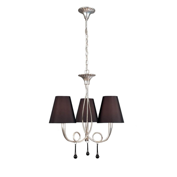 Подвесная люстра Mantra Paola Painted Silver 3532 Подвесная люстра Mantra Paola Painted Silver 3532