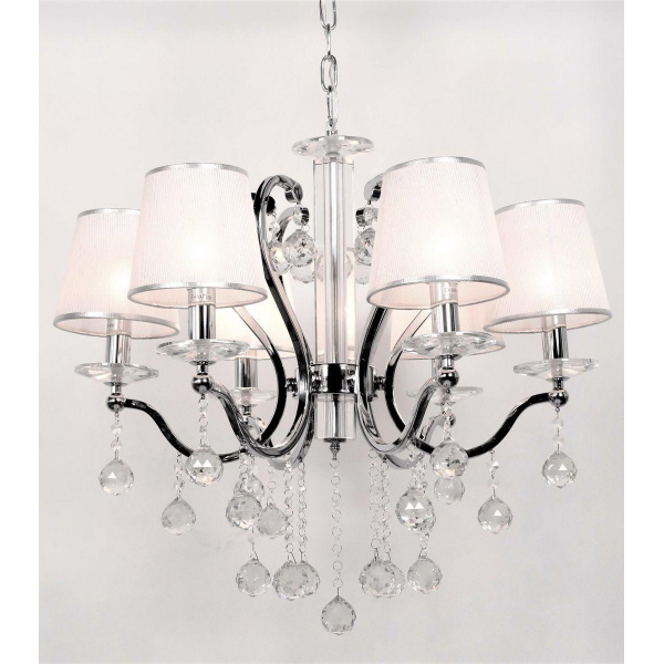 Подвесная люстра Lumina Deco Bellisica LDP 8033-6 SL Подвесная люстра Lumina Deco Bellisica LDP 8033-6 SL