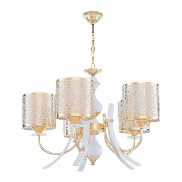 Подвесная люстра Arte Milano Florentia-6067 306067/5 Wh/Gd