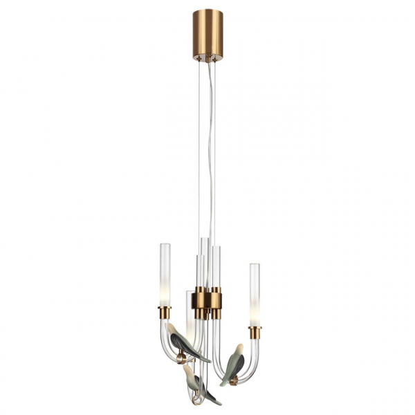 Подвесная светодиодная люстра Odeon Light L-Vision Lark 5431/6L Подвесная светодиодная люстра Odeon Light L-Vision Lark 5431/6L