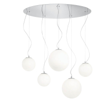 Подвесная люстра Ideal Lux Mapa Sp5 Bianco 043562