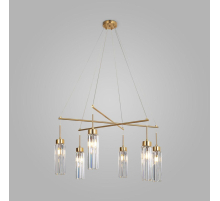 Подвесная люстра Eurosvet Gilian 60163/6 латунь