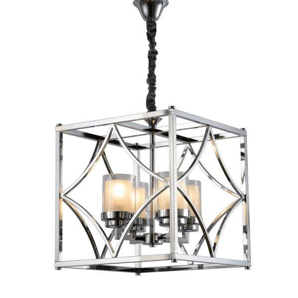 Подвесная люстра Lumina Deco Quadrato LDP 1223-4 CHR