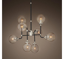 Люстра Loft-Concept Bistro Globe Clear Glass 40.1957-0 20446