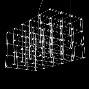 Подвесная люстра Imperium Loft Quasar Cosmos Square Led Pendant Light 120/60/60 144369-22